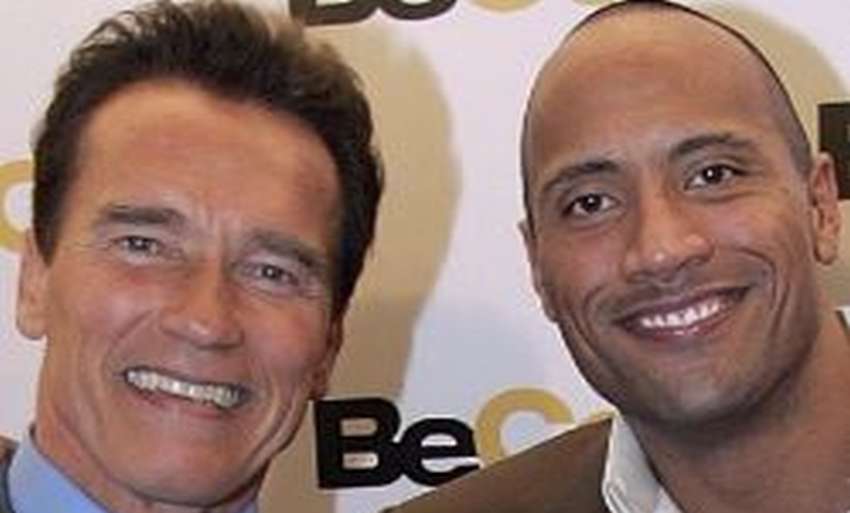 Schwarzenegger és Johnson barátsága